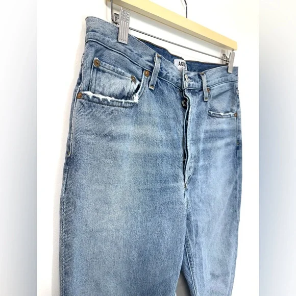 Agolde Riley Straight Crop Jean - Picture 6 of 8